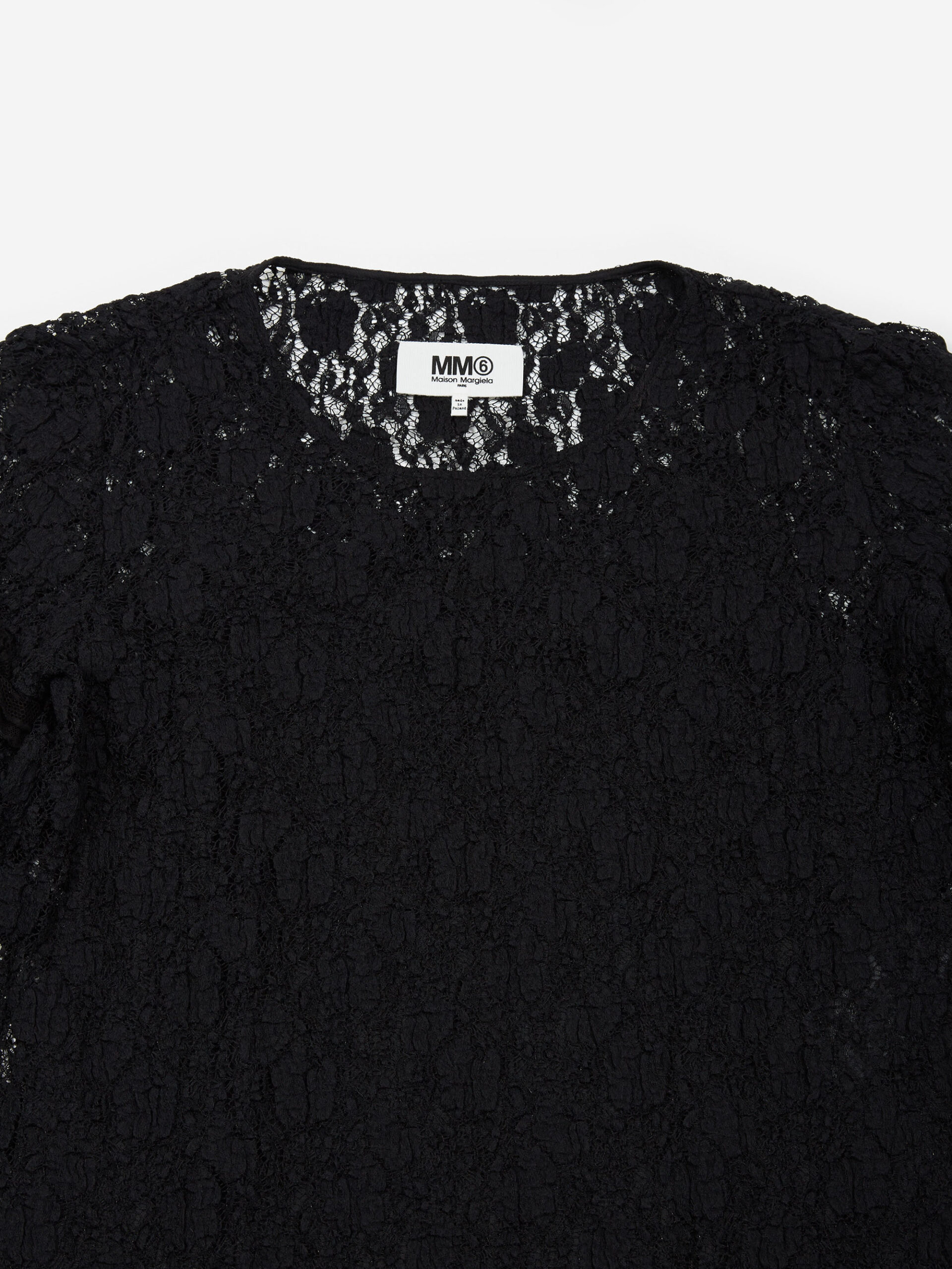 Lace Dress in Black - Image 7